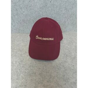 Coors Original Beer Baseball Cap One Size Maroon Trucker Hat Adjustable Strap